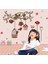 Kt Decoration Ağaç Dalı Kuşlar Çiçekler Ev Dekorasyonu Duvar Dekoru Sticker Çıkartma 4
