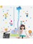 Kt Decoration Sevimli Fil Dev Boyutlu Boy Ölçer Bebek ve Çocuk Odası Pvc Duvar Sticker 2