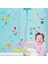 Kt Decoration Sevimli Fil Dev Boyutlu Boy Ölçer Bebek ve Çocuk Odası Pvc Duvar Sticker 3