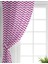 Çift Kanat Modern Zigzag Desenli Dijital Baskılı Çocuk Odası Fon Perde 2
