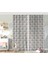Çift Kanat RealHomes Kedi Desenli Dijital Baskılı Modern Çocuk Odası Fon Perde 1