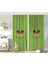 Çift Kanat RealHomes Köpek Desenli Dijital Baskılı Modern Çocuk Odası Fon Perde 1