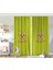 Çift Kanat RealHomes Köpek Desenli Dijital Baskılı Modern Çocuk Odası Fon Perde 1