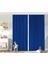 Çift Kanat RealHomes Lacivert Renkli Dijital Baskılı Çocuk Odası Fon Perde 1