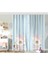 Çift Kanat RealHomes Özel Tasarımlı Dijital Baskılı Çocuk Odası Fon Perde 1