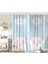 Çift Kanat RealHomes Özel Tasarımlı Dijital Baskılı Çocuk Odası Fon Perde 1