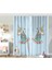 Çift Kanat RealHomes Özel Tasarımlı Dijital Baskılı Çocuk Odası Fon Perde 1