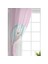Çift Kanat Welcome Baby Shower Temalı Sevimli Ayıcık Çocuk Odası Fon Perde 2