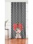 Tek Kanat Fashion Girl Temalı Dijital Baskılı 3D Salon Fon Perdesi 1