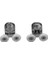 Duşakabin Tekerleği 2 Li Set Metal Gövde Teker Çapı 24 mm 1