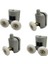 Duşakabin Tekerleği 4 Lü Set Teker Çapı 22 mm 1