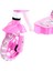Silikon 3 Tekerlekli Frenli Pembe Scooter 3