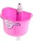 Silikon 3 Tekerlekli Frenli Pembe Scooter 4