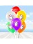 Rainbow Unicorn Balon - 6 Adet 1