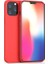 Apple İphone 12Apple İphone 12 Pro 6.1 Liquid Silicone Lansman Soft Silikon Kılıf Al32624 Kırmızı 1