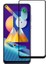 Samsung Galaxy M11 Full Glue Tempered Cam Ekran Koruyucu Al33611 Siyah 1