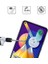 Samsung Galaxy M11 Full Glue Tempered Cam Ekran Koruyucu Al33611 Siyah 4