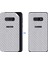 Samsung Galaxy S10E Dekoratif Arka Koruma Sticker Karbon Fiber Gri 3