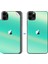 Apple İphone 11 Pro Dekoratif Arka Koruma Sticker Mercan Turkuaz 3