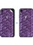 Apple İphone Xr Dekoratif Arka Koruma Sticker Bukalemun Mor 3