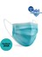 Medizer Full Ultrasonik Cerrahi Ağız Maskesi 3 Katlı Spunbond Kumaş 150 Adet - Burun Telli - Mavi 2