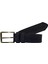 Süet Lacivert Kemer 4 cm 2