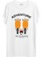 Cursi Kamp Temalı Baskılı T-Shirt - W 1