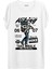 Vatso Kamp Temalı Baskılı T-Shirt - W 1