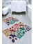 Motif Birleşimli 2li Banyo Paspası (50X60 cm - 60X100 Cm) 1