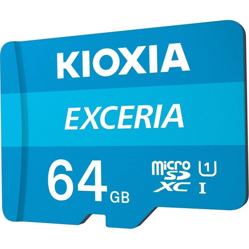 Kioxia 64GB Exceria Micro SDXC UHS-1 C10 Hafıza Kartı
