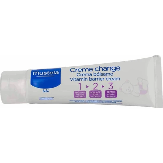 Mustela Vitamin Barrier Cream 1.2.3 Pişik Kremi 50 ml