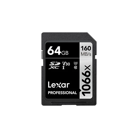 Lexar 64GB 1066X Sd Hafıza Kartı Uhs-I C10 V30 4K (160MB/S)