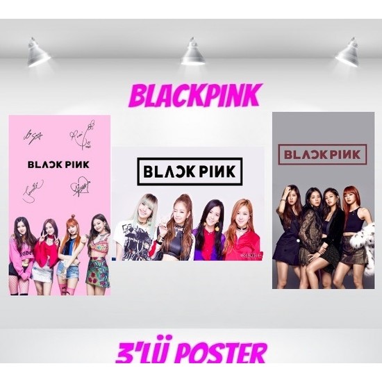 Fbn Store Blackpink Poster 3'lü