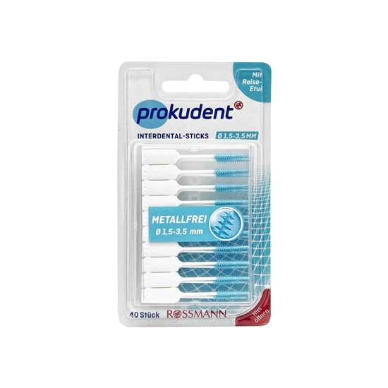 Prokudent Metal Içermeyen Interdental Arayüz Fırçaları 40 Adet - 1,5 - 3,5 mm