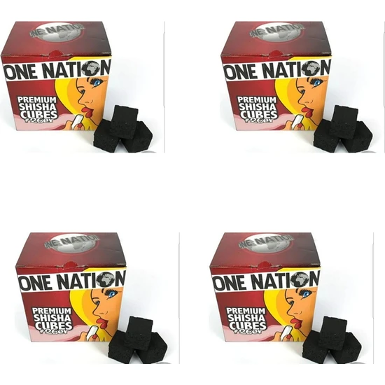 One Nation Nargile Kömürü 4 kg One Nation Küp Kömür