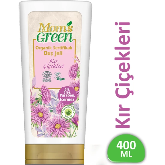 Mom's Green   Duş Jeli - Kır Çiçekleri 400 ml