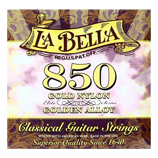 La Bella Golden Alloy LB-850 Takım Tel Klasik Gitar Teli Fiyatı