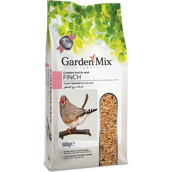 Gardenmix Platin Series Finches Hint Bülbülü Yemi 500GR