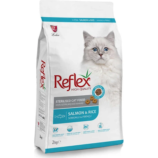 Reflex Somonlu Pirinçli Kısır Kedi Maması 2 KG
