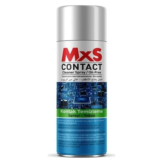 MxS Kontakt Kart Temizleme Devre Temizleyici Yağsız 400ML