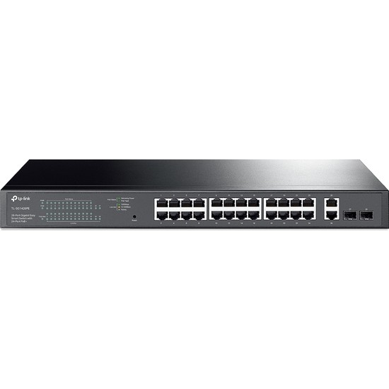 TP-LINK TL-SG1428PE 28-Port Gigabit Easy Smart Switch with 24-Port PoE+ Resim-1