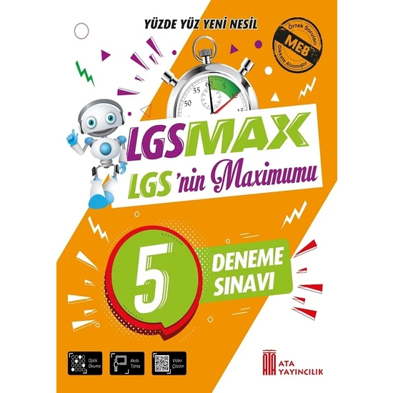 Ata Yayıncılık LGS Max 5'li Deneme