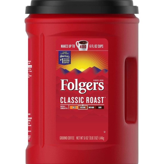 Folgers Classic Roast Medium Filtre Kahve 1440 gr