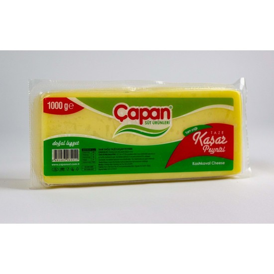 Çapan Süt Ürünleri Taze Blok Kaşar 1 kg