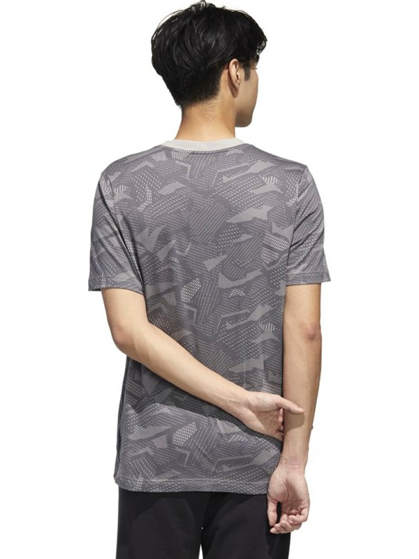 Adidas M E Aop T Erkek Gri Günlük Stil T-Shirt GD5487 Fiyatı