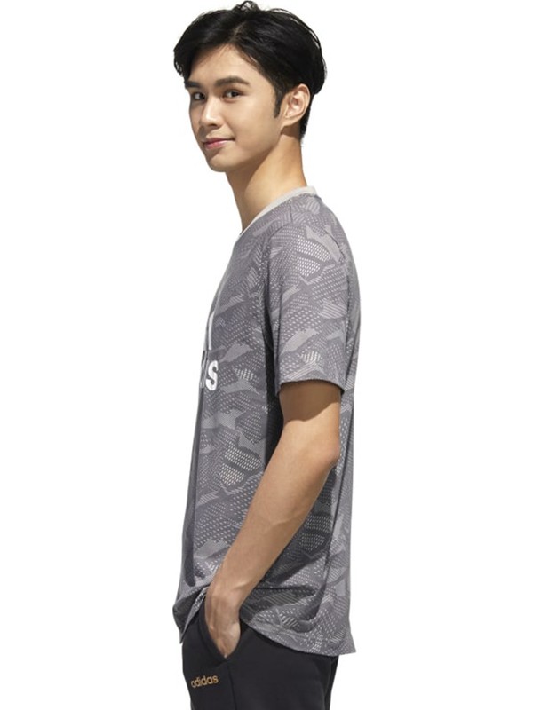 Adidas M E Aop T Erkek Gri Günlük Stil T-Shirt GD5487 Fiyatı