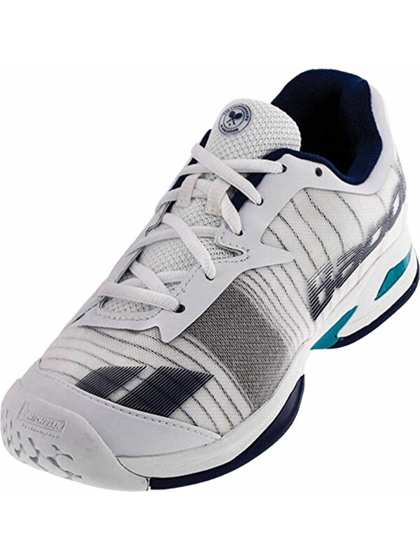BABOLAT Jet Mach II Men's Tennis Chaussure All Court Blue 