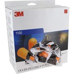 3m 1100 İpsiz Kulak Tıkacı SNR37DB 200 Adet Ergonomik Tasarım ve Yüksek Koruma