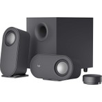 Logitech Z407 2.1 Subwoofer ve Kablolosuz Kontrollü Bluetooth Bilgisayar Hoparlörleri - Siyah