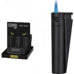 CLİPPER Clipper Siyah Manyetolu Turbo Çakmak Rüzgar Geçirmez Özellikleri ile Taşınabilir ve Şık